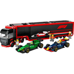 LEGO® 60445 CITY Kamion F1® s vozy F1® RB20 a AMR24