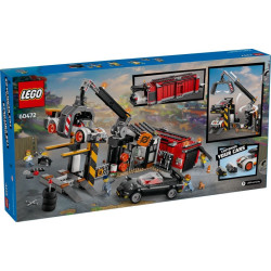LEGO® 60472 CITY Vrakoviště s auty