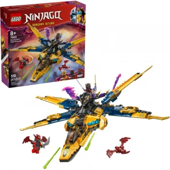 LEGO® 71833 NINJAGO Ras, Arin a superbouřkové letadlo