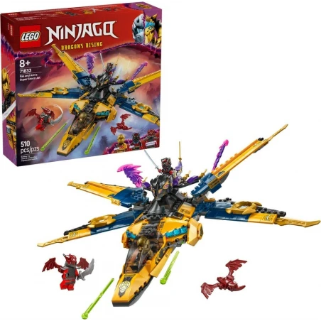LEGO® 71833 NINJAGO Ras, Arin a superbouřkové letadlo