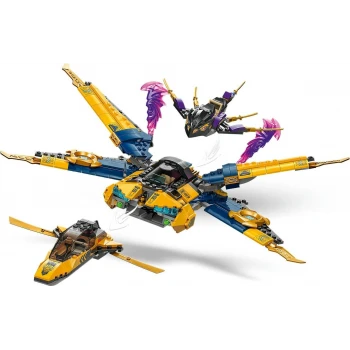 LEGO® 71833 NINJAGO Ras, Arin a superbouřkové letadlo