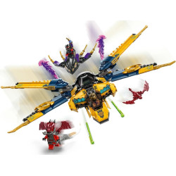 LEGO® 71833 NINJAGO Ras, Arin a superbouřkové letadlo