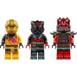 LEGO® 71833 NINJAGO Ras, Arin a superbouřkové letadlo
