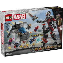 LEGO® 76314 MARVEL Akční bitva – Captain America: Občanská válka