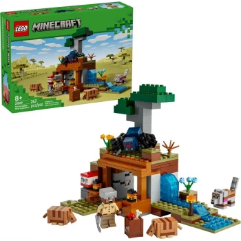 LEGO® 21269 MINECRAFT® Výprava do dolu a pásovec