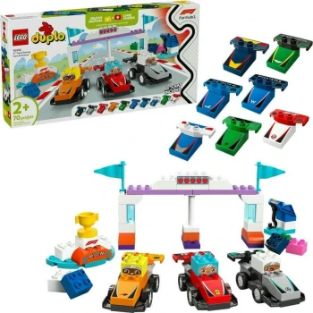 LEGO® 10445 DUPLO Závodní auta a řidiči týmu F1®