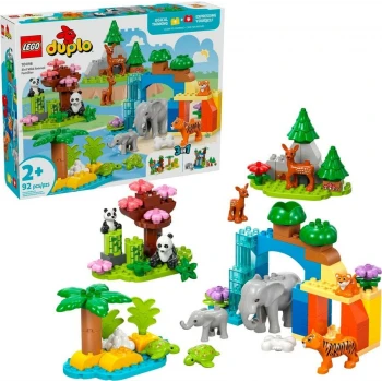 LEGO® 10446 DUPLO Rodinky divokých zvířat 3 v 1