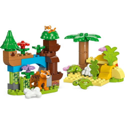 LEGO® 10446 DUPLO Rodinky divokých zvířat 3 v 1