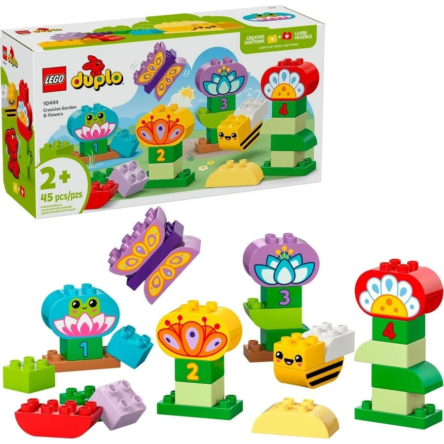 LEGO® 10444 DUPLO Kreativní zahrada a květiny