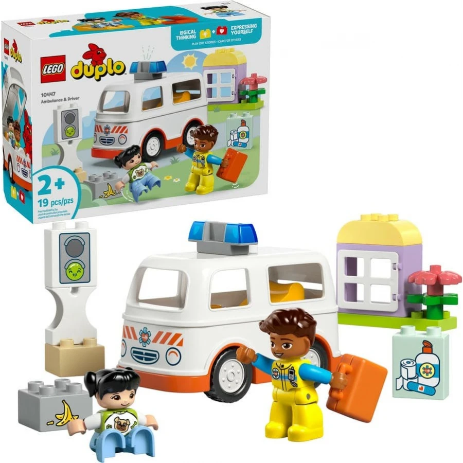 LEGO® 10447 DUPLO Sanitka a řidič