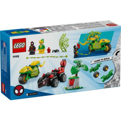 LEGO® 11198 MARVEL Spin, Electro a honička s dinosauřím vozidlem