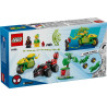 LEGO® 11198 MARVEL Spin, Electro a honička s dinosauřím vozidlem