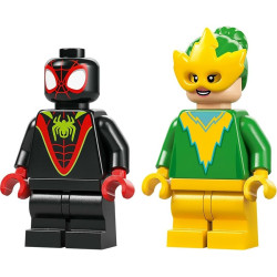 LEGO® 11198 MARVEL Spin, Electro a honička s dinosauřím vozidlem