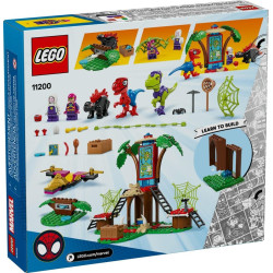 LEGO® 11200 MARVEL Spidey, Gobby a raptoří bitva na základně na stromě