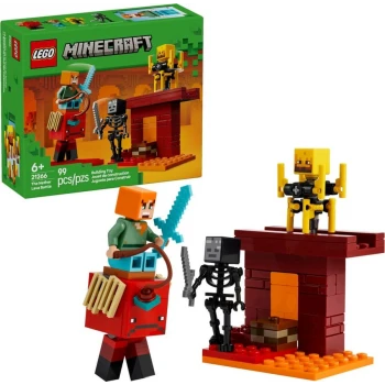LEGO® 21266 MINECRAFT® Lávová bitva v Netheru