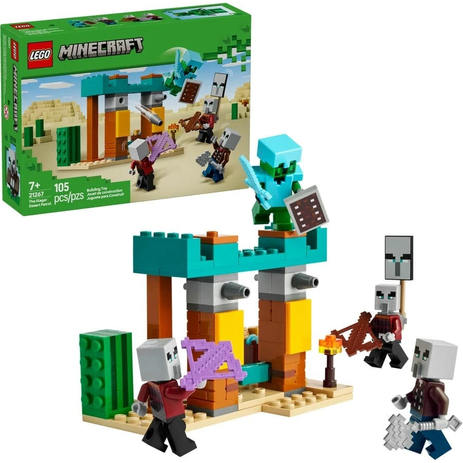 LEGO® 21267 MINECRAFT® Pouštní hlídka zákeřníků