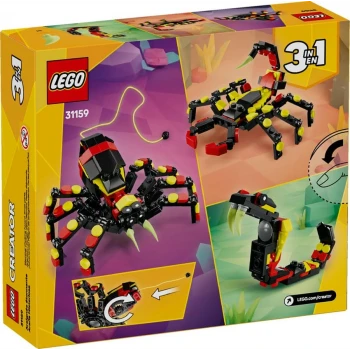 LEGO® 31159 CREATOR Divoké zvíře: Překvapivý pavouk