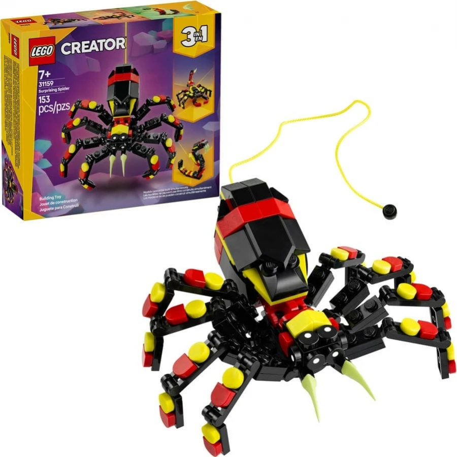 LEGO® 31159 CREATOR Divoké zvíře: Překvapivý pavouk