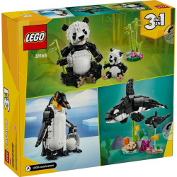 LEGO® 31165 CREATOR Divoká zvířata: Pandí rodinka