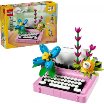 LEGO® 31169 CREATOR Psací stroj s květinami
