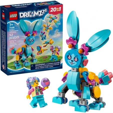 LEGO® 71488 DREAMZzz™  Bunchu a kreativní zvířecí dobrodružství