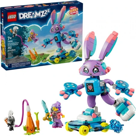 LEGO® 71490 DREAMZzz™ Izzie a herní králíček Bunchurro