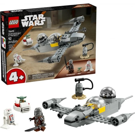 LEGO® 75410 STAR WARS® Mando, Grogu a stíhačka N-1 Starfighter™