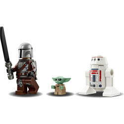 LEGO® 75410 STAR WARS® Mando, Grogu a stíhačka N-1 Starfighter™