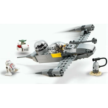 LEGO® 75410 STAR WARS® Mando, Grogu a stíhačka N-1 Starfighter™