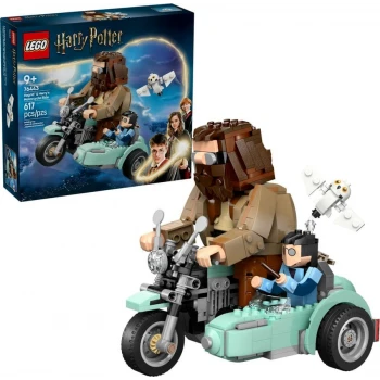 LEGO® 76443 HARRY POTTER™  Hagrid™ a Harry na motorce