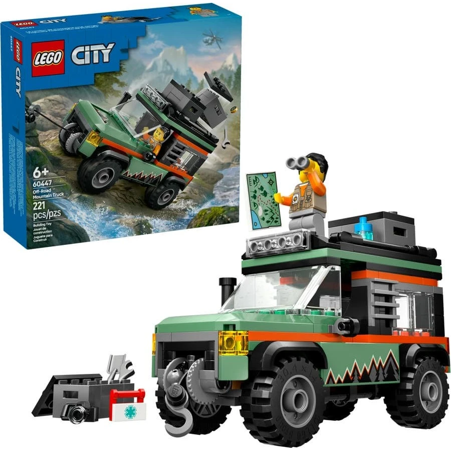 LEGO® 60447 CITY Terénní horské nákladní auto 4x4