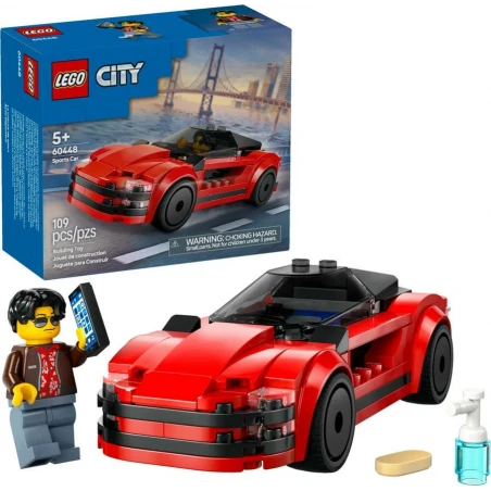 LEGO® 60448 CITY Červený sporťák