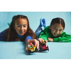 LEGO® 60458 CITY Závodní balíček: Rozvoz pizzy vs. hasičské auto