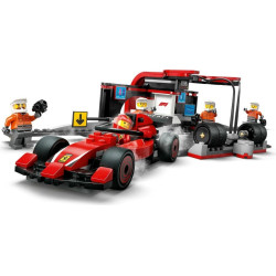 LEGO® 60443 CITY  Zastávka v boxech F1® a personál s vozem Ferrari