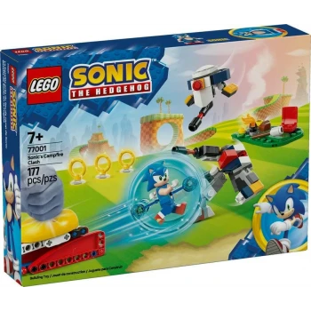 LEGO® 77001 Sonic the Hedgehog™ Sonic a souboj u táboráku