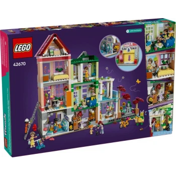 LEGO® 42670 FRIENDS Apartmány a obchody v městečku Heartlake