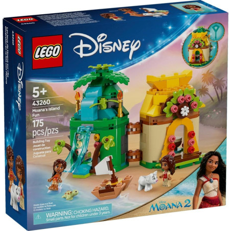 LEGO® 43260 DISNEY™ Vaiana a zábava na ostrově