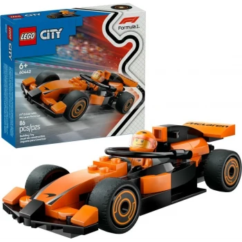 LEGO® 60442 CITY Jezdec F1® se závodním vozem McLaren