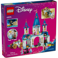 LEGO® 43275 DISNEY™ Popelčin zámek a kočár s koňmi