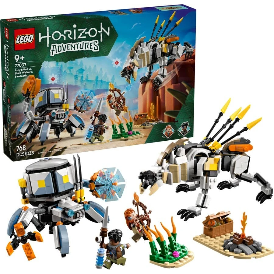 LEGO® 77037 Horizon Adventures™ Aloy a Varl vs. Shell-Walker a Sawtooth