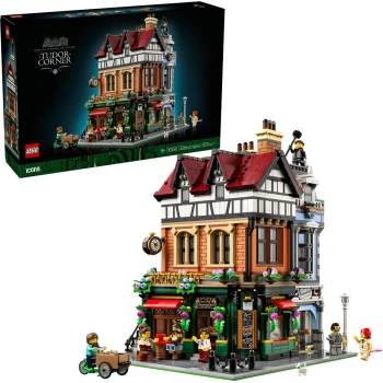 LEGO® 10350 ICONS Dům na rohu v tudorovském stylu