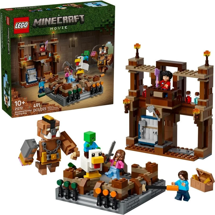 LEGO® 21272 MINECRAFT® MOVIE Bojový ring v Lesním sídle