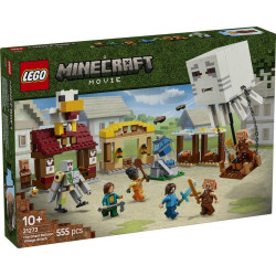 LEGO® 21273 MINECRAFT® MOVIE Balón v podobě ďasa a útok na vesnici