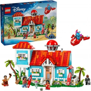 LEGO® 43268 DISNEY™ Lilo a Stitch a domek na pláži