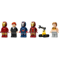 LEGO® 76315 MARVEL Iron Man a jeho laboratoř: Síň brnění