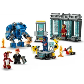 LEGO® 76315 MARVEL Iron Man a jeho laboratoř: Síň brnění