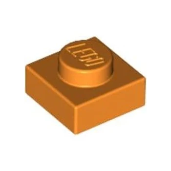 LEGO® CREATOR podložka 1x1 - oranžová