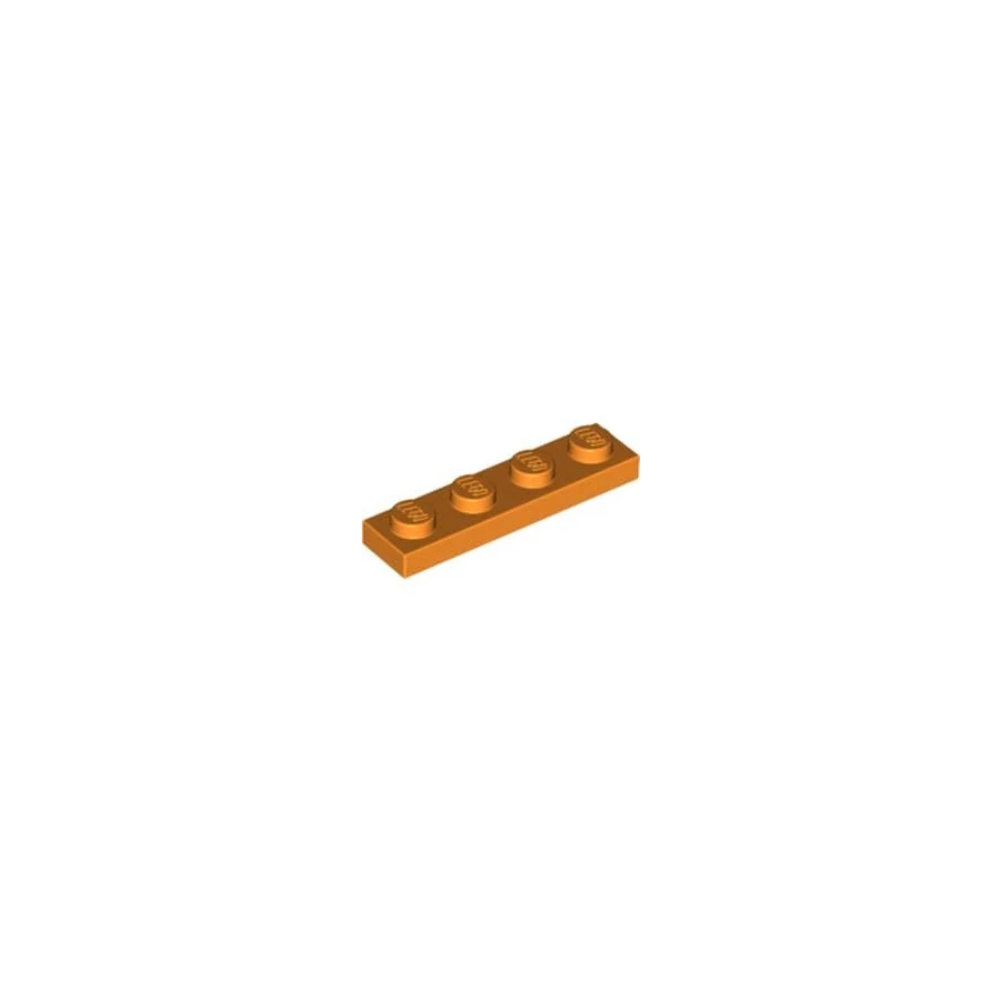 LEGO® CREATOR Podložka na stavění 1x4 oranžová (3710)