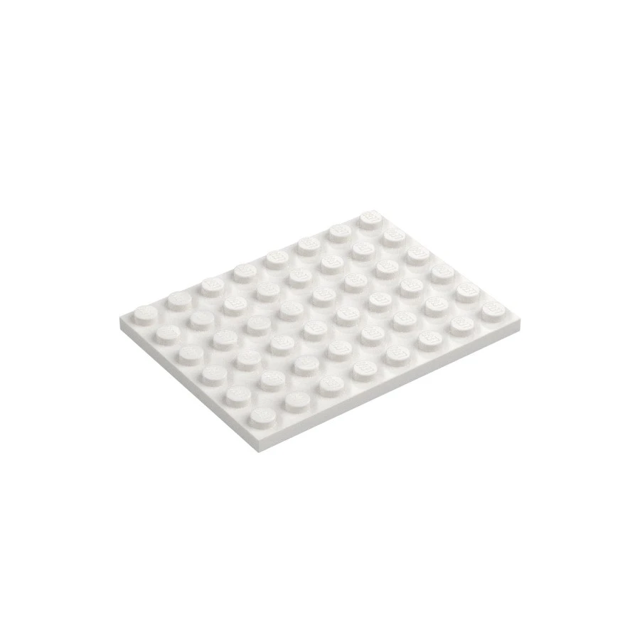 LEGO® CREATOR Podložka na stavění 6x8 bílá (3036)