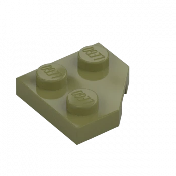 LEGO® CREATOR podložka rohová 2x2 olivová (26601)